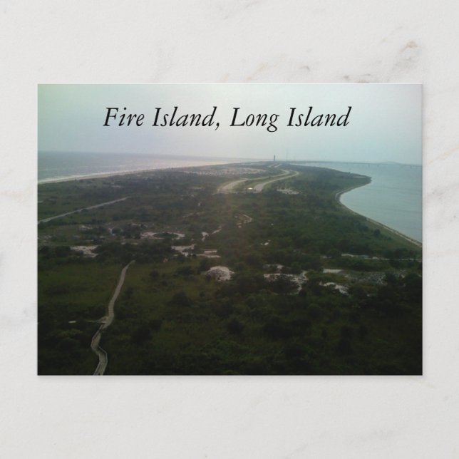 Postal Isla de Fuego, Isla Larga (Anverso)