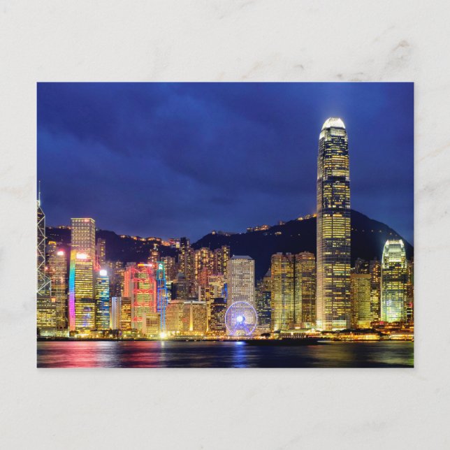 Postal Isla de Hong Kong (Anverso)