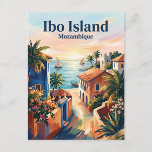 Postal Isla de Ibo Mozambique