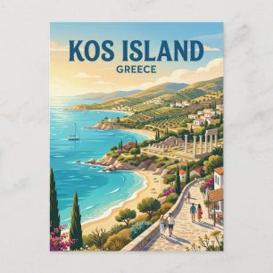 Postal Isla de Kos Grecia