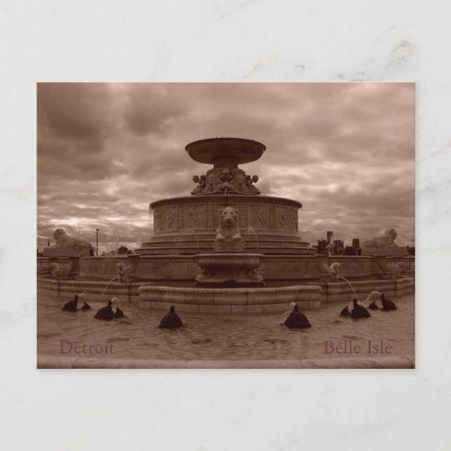 Postal Isla de la belleza (postal) (Anverso)