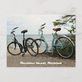 Postal Isla de la Bicicleta - Isla Mackinac, Michigan