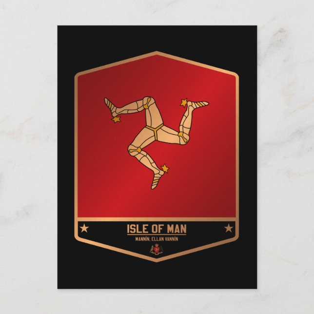 Postal Isla de Man (Anverso)