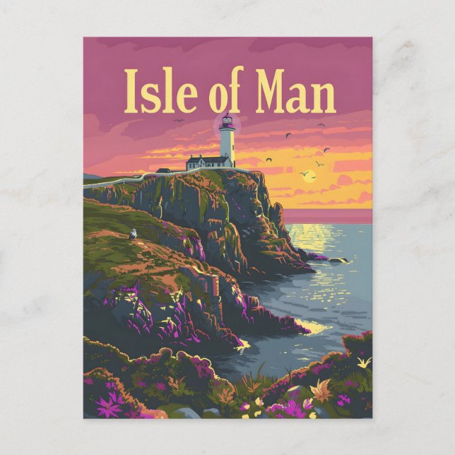 Postal Isla de Man (Anverso)