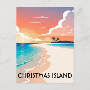 Postal Isla de Navidad Viajes