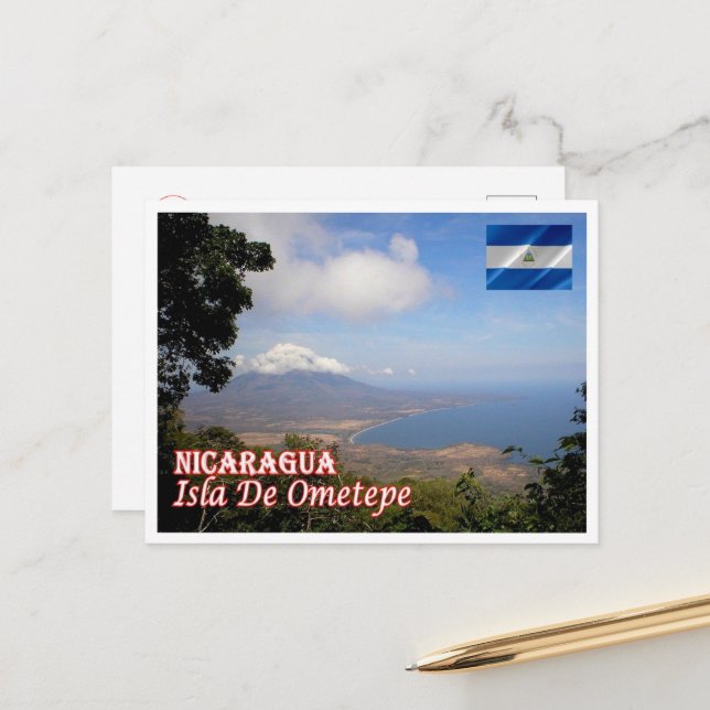 Postal Isla De Ometepe - Nicaragua - (Anverso/Reverso In Situ)