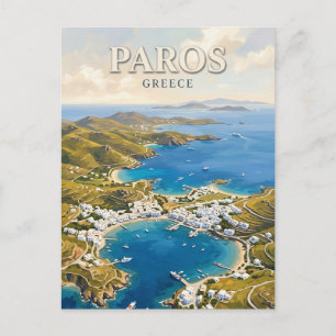 Postal Isla de Paros Grecia