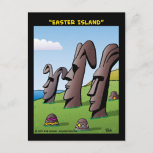Postal "Isla de Pascua"
