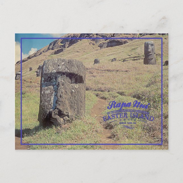 Postal Isla de Pascua (Rapa Nui) Chile (Anverso)