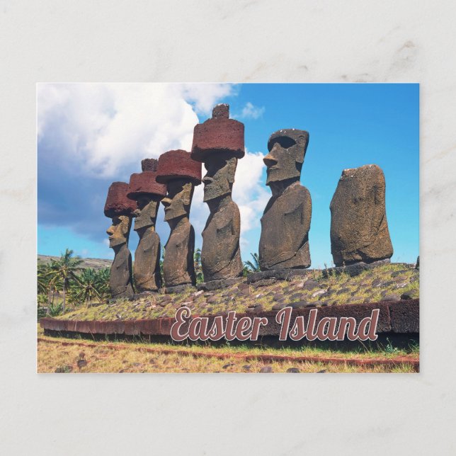 Postal Isla de Pascua (Rapa Nui) Chile (Anverso)