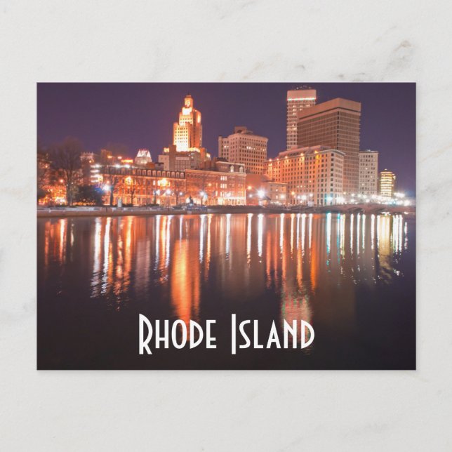 Postal isla de rhode (Anverso)