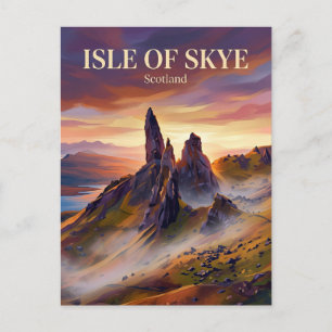 Postal Isla de Skye Escocia