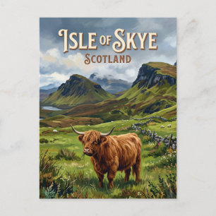 Postal Isla de Skye Portree Escocia