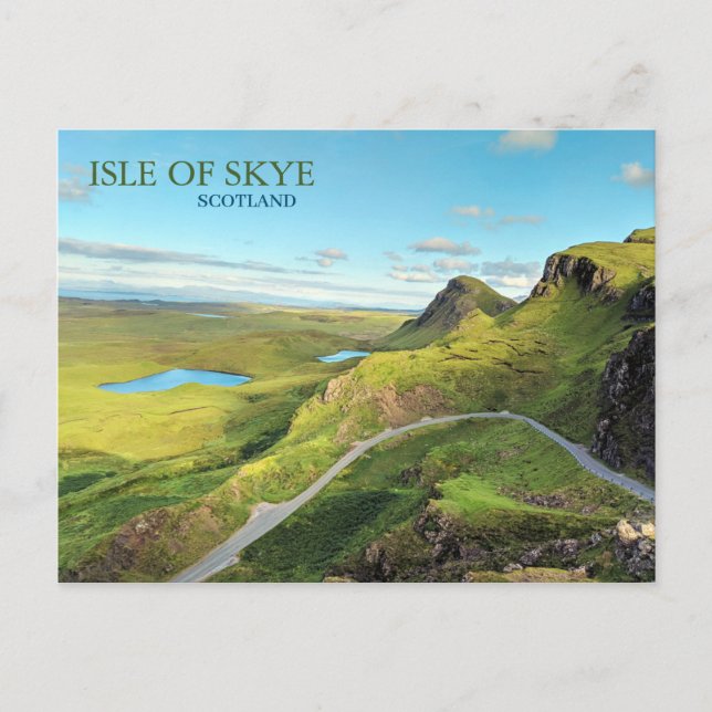 Postal Isla de Skye, Quiraing, Escocia, Reino Unido (Anverso)