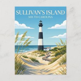 Postal Isla de Sullivan Carolina del Sur