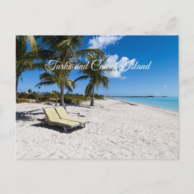 Postal Isla de Turcas y Caicos (Anverso)
