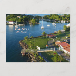 Postal Isla del Caribe Castries Santa Lucía