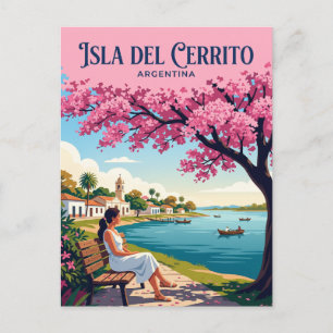 POSTAL ISLA DEL CERRITO ARGENTINA