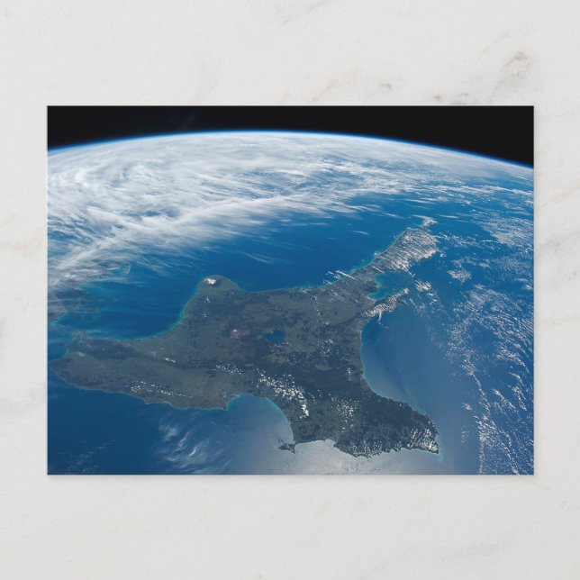 Postal Isla del Norte de Nueva Zelanda. (Anverso)