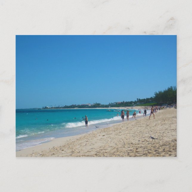 Postal Isla del Paraíso (Anverso)