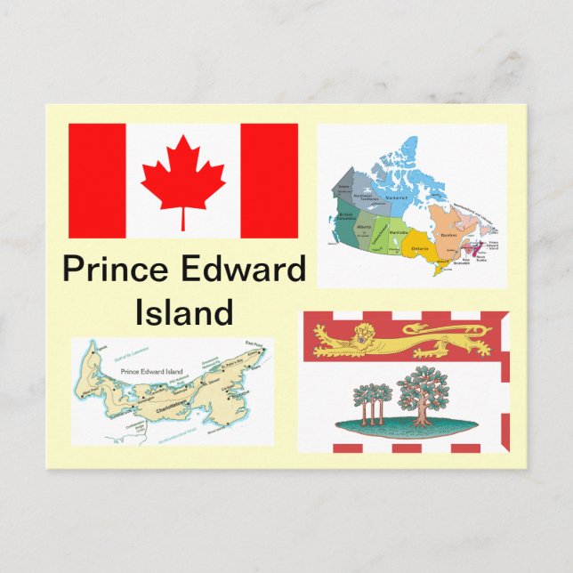 Postal Isla del Príncipe Eduardo, Canadá (Anverso)