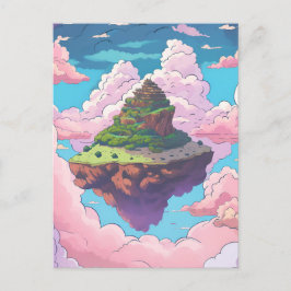Postal Isla en las nubes