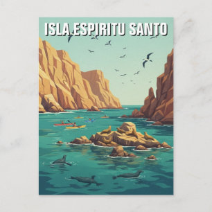 Postal Isla Espíritu Santo México