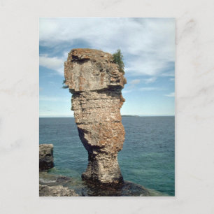 Postal Isla Flowerpot, Georgian Bay, Ontario, Canadá o