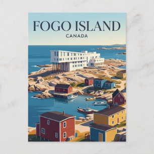 Postal Isla Fogo Canadá