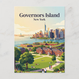 Postal Isla Governors Nueva York