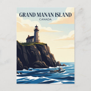 Postal Isla Grand Manan Canadá