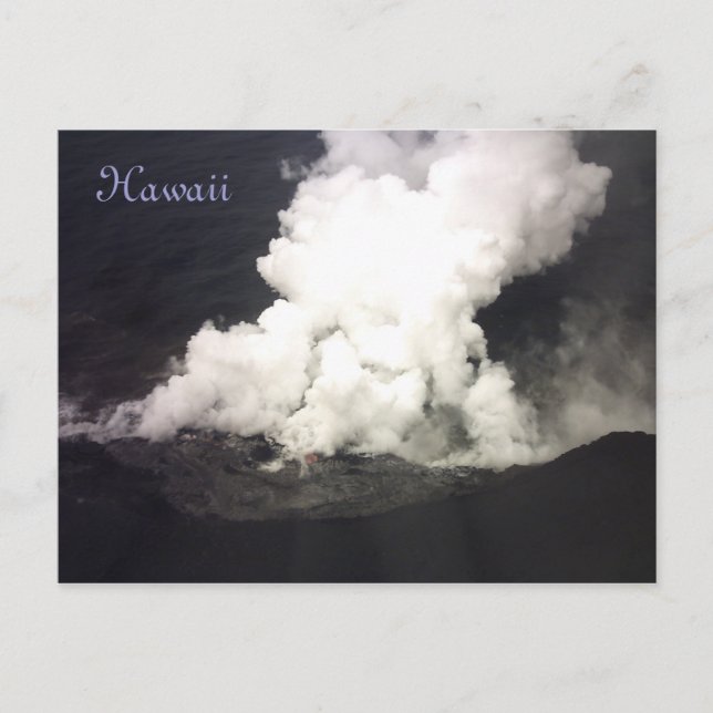 Postal Isla Grande de Hawái (Anverso)