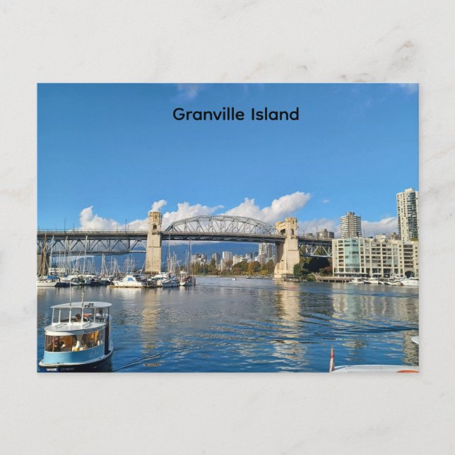 Postal Isla Granville (Anverso)