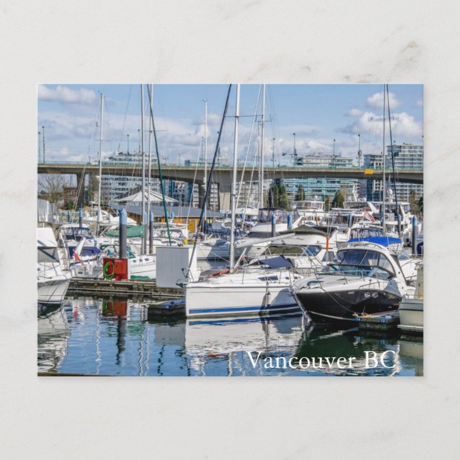 Postal Isla Granville Vancouver BC (Anverso)