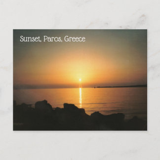 Postal Isla Griega De Paros Postcard
