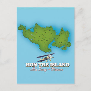 Postal isla Hon Tre Vietnam