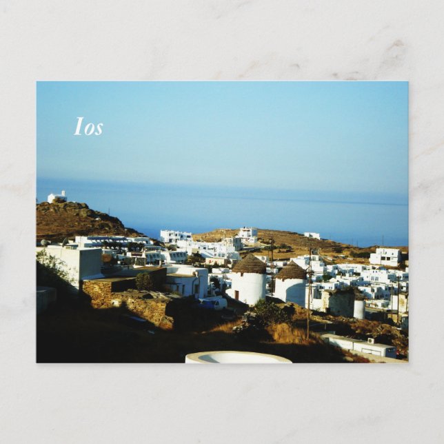 Postal Isla Ios (Anverso)