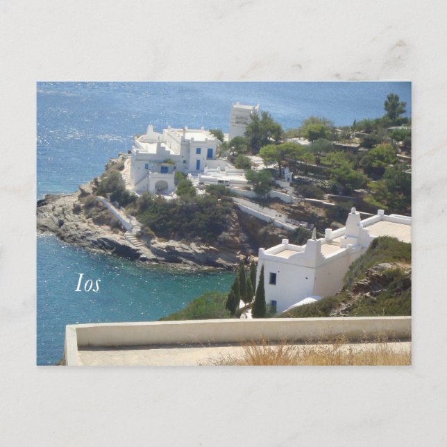Postal ¡Isla Ios! (Anverso)