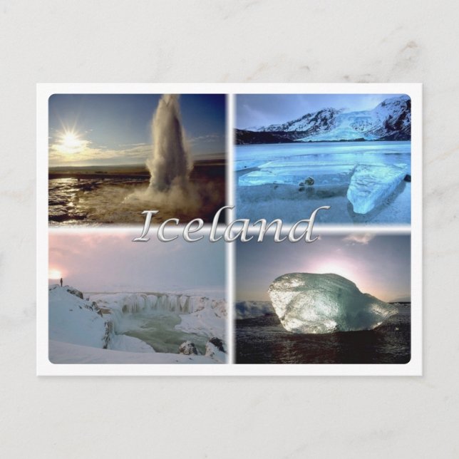 Postal Isla IS - Islandia - (Anverso)
