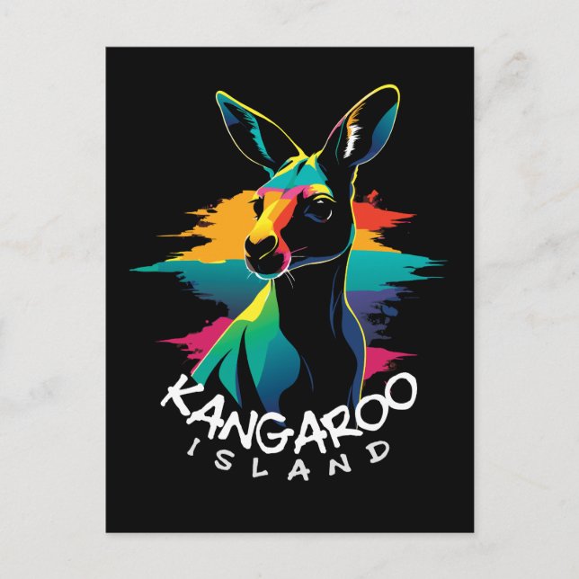 Postal Isla Kangaroo (Anverso)