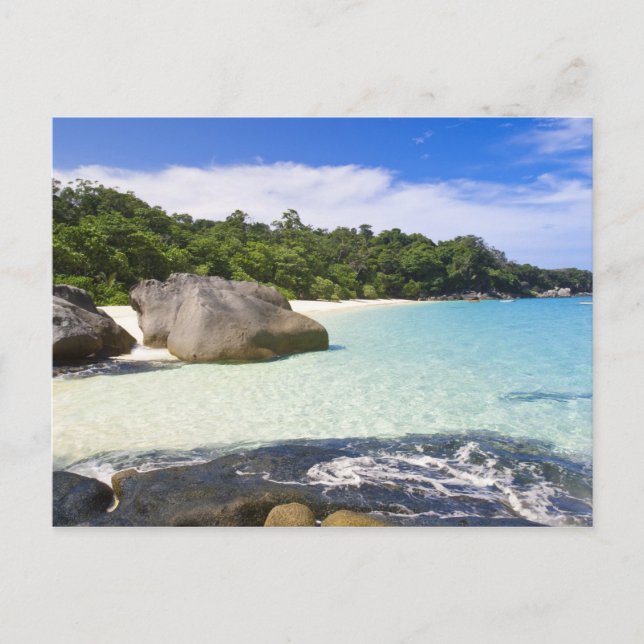 Postal Isla Ko Miang, Islas Simil en el Mar de Andam, (Anverso)