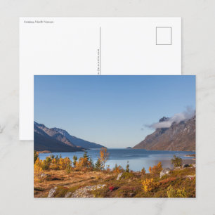 Postal Isla Kvaloya Noruega