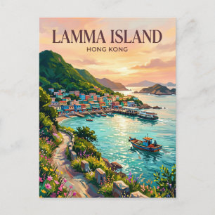 Postal Isla Lamma Hong Kong