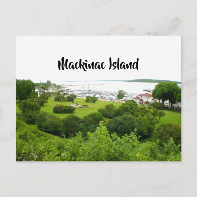 Postal Isla Mackinac (Anverso)
