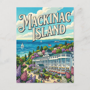 Postal Isla Mackinac