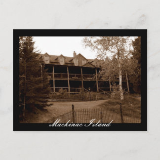 Postal Isla Mackinac abandonada