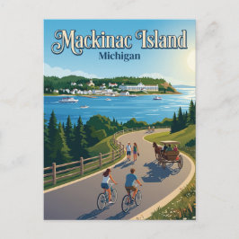 Postal Isla Mackinac EE. UU.