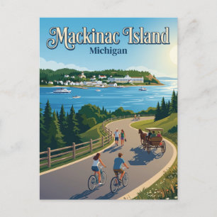Postal Isla Mackinac EE. UU.
