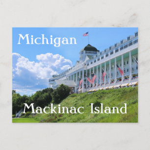 Postal Isla Mackinac Michigan