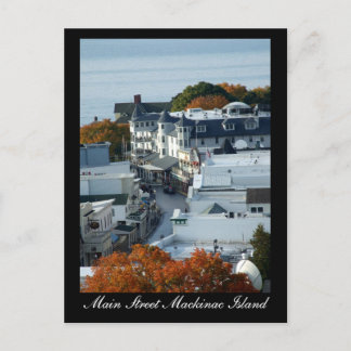Postal Isla Mackinac - Postcard